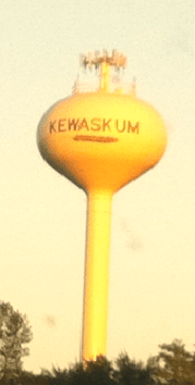 Kewaskum water tower