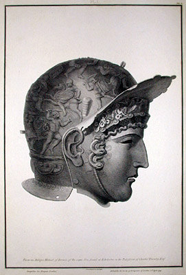 Ribchester Helmet sketch