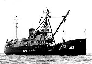 USCGC Fir B&W
