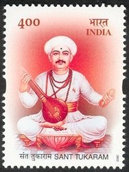 Stamp of India - 2002 - Colnect 158259 - Sant Tukaram 1608 - 1650