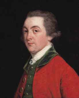 Oil-on-canvas portrait of John FitzPatrick, 2nd Earl of Upper Ossory (1745–1818) by Thomas Beach (1738-1806)