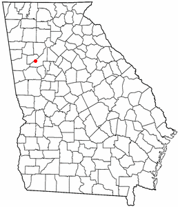 Location of Campbellton, Georgia