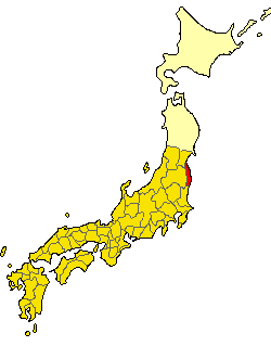 Japan prov map iwaki718