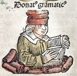 Aelius Donatus from Nuremberg Chronicle