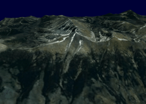 Wheeler Peak (Nevada) 3D version 1