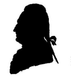 Georg Christoph Wagenseil - silhouette 1776