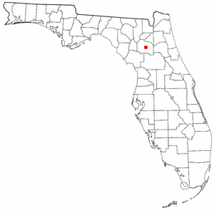 Location of Windsor, Florida