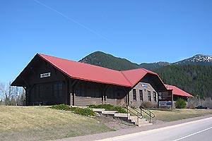 West Glacier Train Station