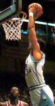 Clemson at North Carolina Tar Heels men's basketball 1986-02-01 (ticket) (crop)