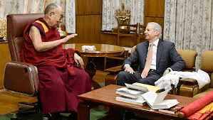 KIJ with the Dalai Lama