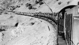 Supply train through the Persian Corridor