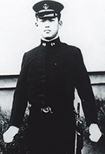 Japanese actor Shigeru Kōyama at the Imperial Japanese Naval Paymaster Academy.jpg