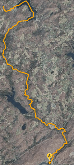 Harveys Creek satellite map