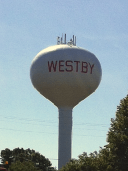 Westby watertower