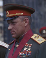 Konstanty Rokossowski face detail, from- Zhukov 1945 E010750410-v8 (cropped)