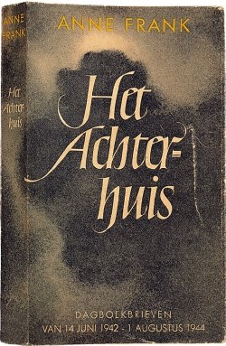 Het Achterhuis (Diary of Anne Frank) - front cover, first edition.jpg
