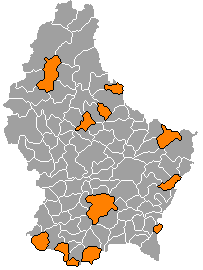 Cities of Luxembourg