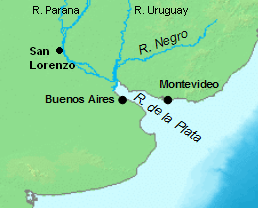 San Lorenzo en la Cuenca del Plata