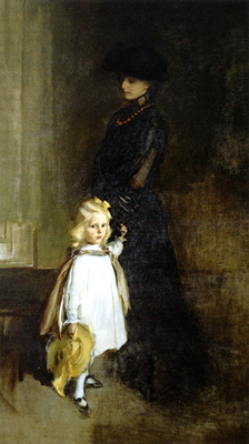 Mrs. Alexander Sedgwick and Daughter Christina by Cecilia Beaux