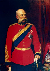 Franz Josef of Austria K.G. Colonel-in-Chief 1st King's Dragoon Guards 1896 - 1914