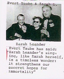 Zarah Leander & E. Taube