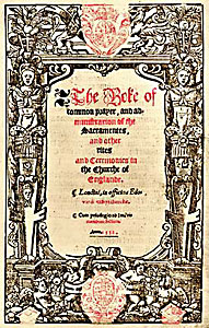 Book of common prayer 1552