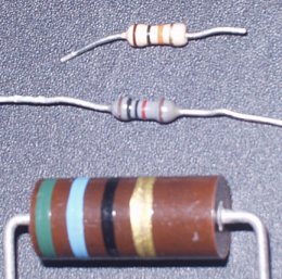 Resistors axial