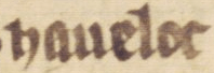 Havelok (Oxford Bodleian Library MS Laud Miscellaneous 108, folio 207v)