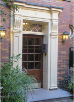 Thomaston Building - Door