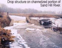 Sand Hill River Drop Structure