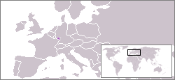 Borders of post-WW2 Germany (1949). The Saar is in purple.