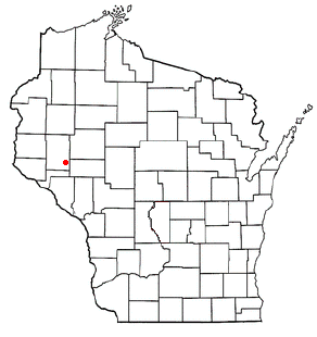 Location of Spring Brook, Wisconsin