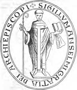 Anselm of Canterbury, seal