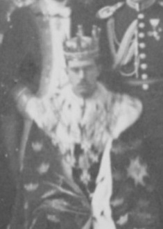 Gustaf (VI) Adolf wearing coronet