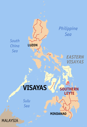 Ph locator map southern leyte