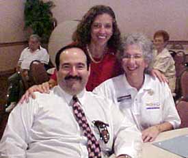 Sue Gunzburger, Steve Geller, and Debbie Wasserman Schultz