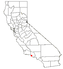Location of Ventura, California