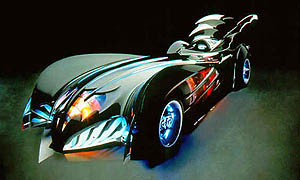 Batmobile Batman and Robin concept