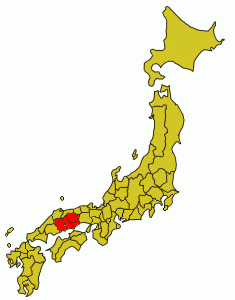 Japan prov map kibi