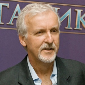 James Cameron in Moscow, April 2012