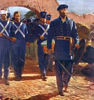 Mexican war and U.S. Marines