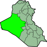 Location of Al Anbar Province