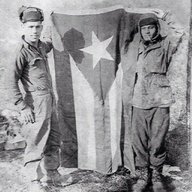 65th Infantry and Puerto Rican flage