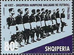 2007 stamps of Albania-National Team 1946