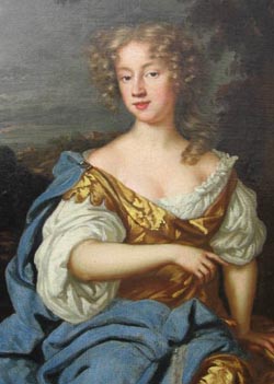 Circle of Lely - Jane Bickerton, Duchess of Norfolk (?)