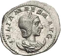 Coin depicting Maesa