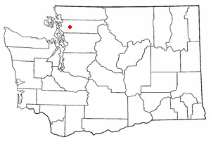 Location of Sedro-Woolley, Washington
