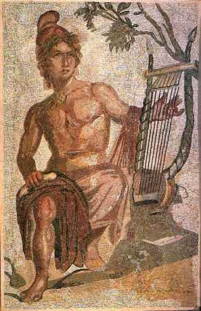 Mosaico di Orfeo da Cagliari - Museo Archelogico di Torino