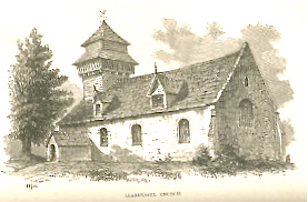 St Tysul's Church, Llandyssil c1860