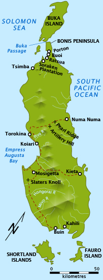 Bougainville campaign 1945
